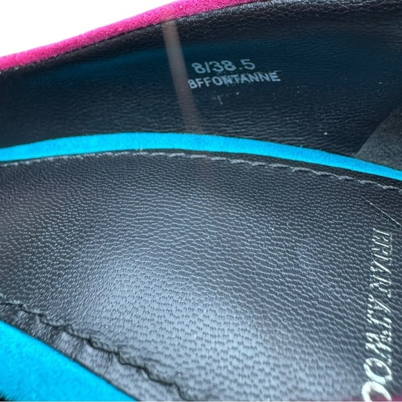 Brian Atwood Colorblock Platform Stiletto Heels Size 8 - Picture 8 of 10